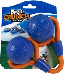 Chuckit! Crunch Duo Tug Dog Toy, Orange