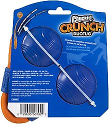 Chuckit! Crunch Duo Tug Dog Toy, Orange slide 2 of 5
