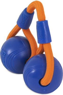 Show full view: Chuckit! Crunch Duo Tug Dog Toy, Orange slide 5 of 7