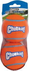 Chuckit! Double Pack Tennis Ball Dog Toy, Large