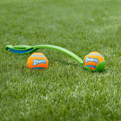 Show full view: Chuckit! Double Pack Tennis Ball Dog Toy, Small slide 3 of 8