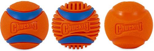 Show full view: Chuckit! Fetch Medley Ultra Ball Dog Toy, 3 count slide 3 of 7