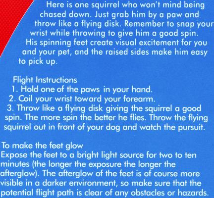 Show full view: Chuckit! Flying Squirrel Dog Toy, Color Varies, Medium slide 6 of 10