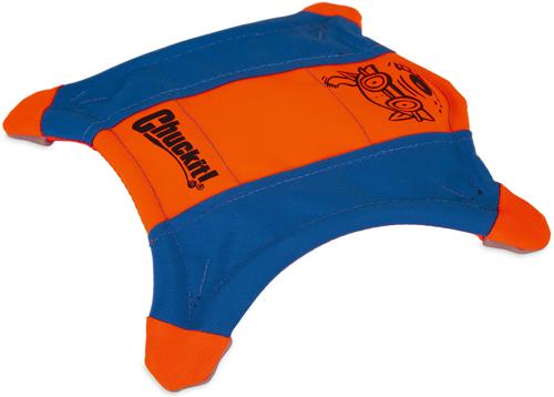 CHUCKIT! Flying Squirrel Dog Toy, Color Varies, Small