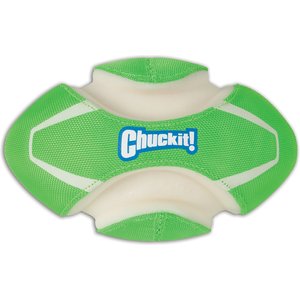 Chuckit! Fumble Fetch Max Glow Dog Toy, Small