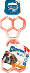 Chuckit! Hol-EE Exercise Chew Bone Dog Toy, Orange, Large