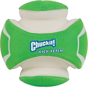 Chuckit! Kick Fetch Max Glow Dog Toy, Small