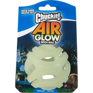 Chuckit! Max Glow Air Fetch Ball Dog Toy, Medium, 1 count