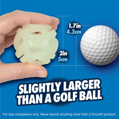 Show full view: Chuckit! Max Glow Air Fetch Ball Dog Toy, Small, 2 count slide 4 of 6