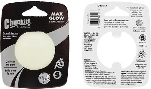 Show full view: Chuckit! Max Glow Ball Dog Toy, Small slide 7 of 10