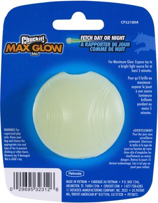 Show full view: Chuckit! Max Glow Ball Dog Toy, Small slide 2 of 10