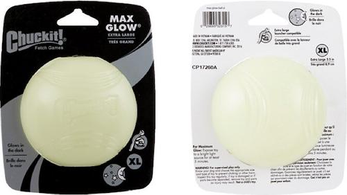 Show full view: Chuckit! Max Glow Ball Dog Toy, X-Large slide 7 of 10