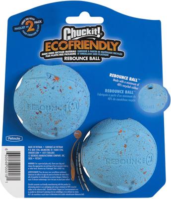 Show full view: Chuckit! Rebounce Ball Twin Pack Dog Toy, Color Varies, Medium slide 2 of 8