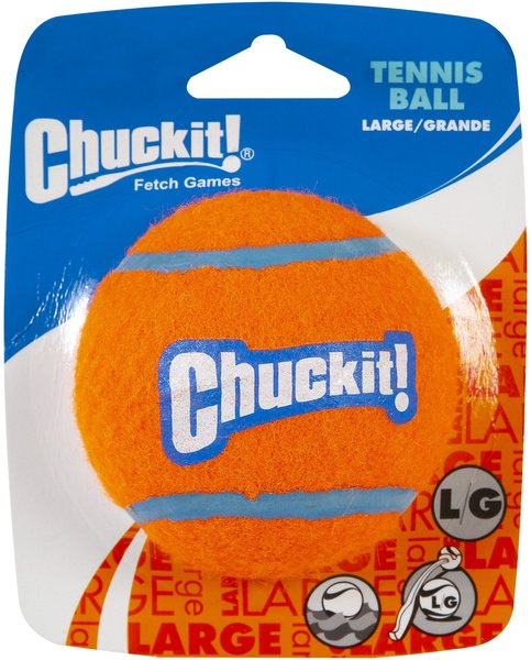 Show full view: Chuckit! Tennis Ball Dog Toy, Large, 1 pack slide 1 of 7