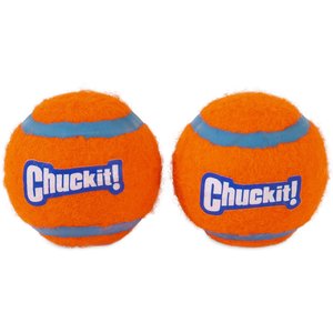 Chuckit! Tennis Ball Dog Toy, Medium, 2 pack