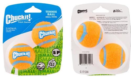 Show full view: Chuckit! Tennis Ball Dog Toy, Small, 2 pack slide 6 of 9