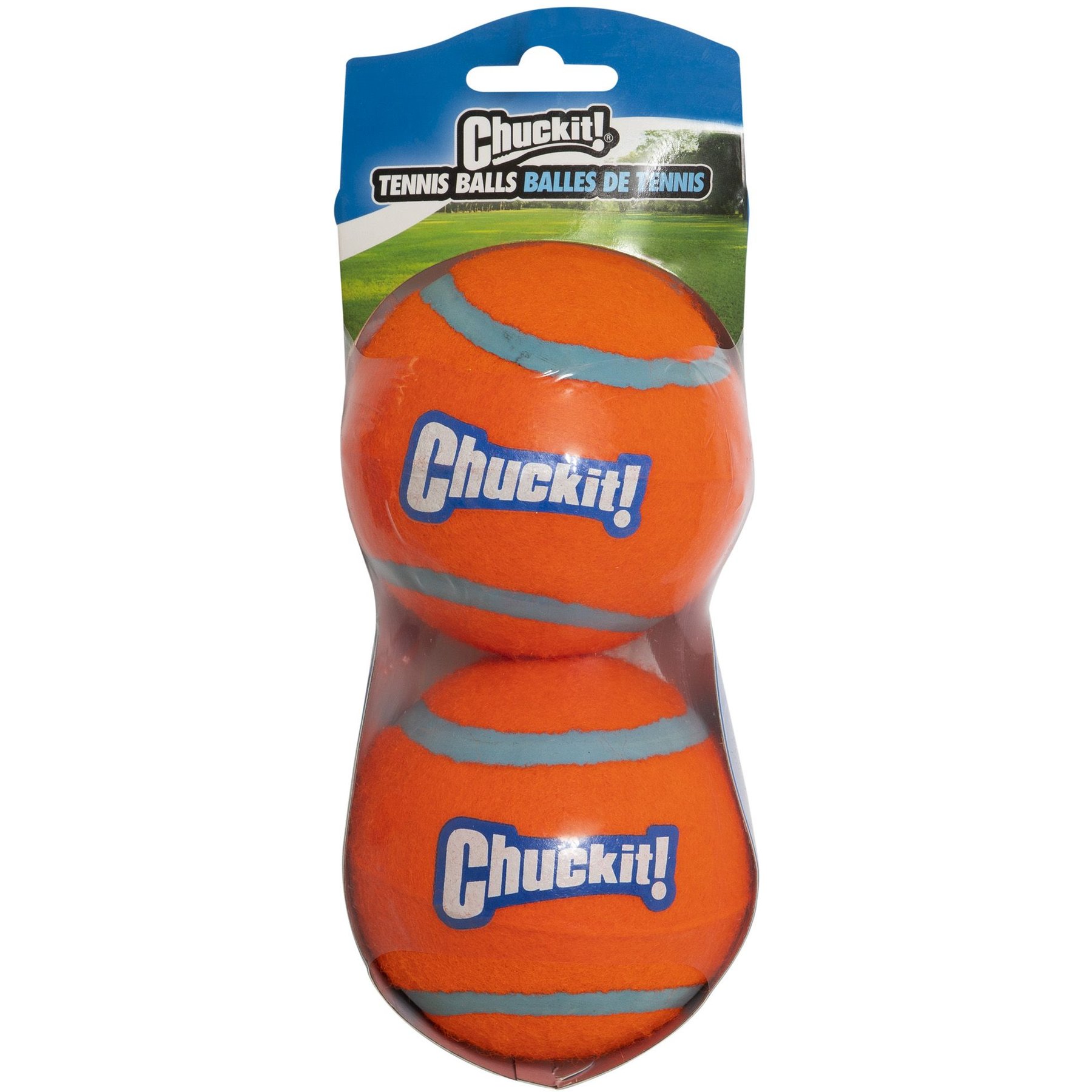 Chuckit! Tennis Ball Dog Toy, X-Large, 2 pack