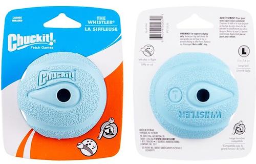 Show full view: Chuckit! The Whistler Ball Dog Toy, Color Varies, Large slide 6 of 9