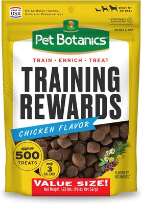 Show full view: Chuckit! Treat Tote, Color Varies, Small & Pet Botanics Training Rewards Chicken Flavor Dog Treats slide 3 of 5