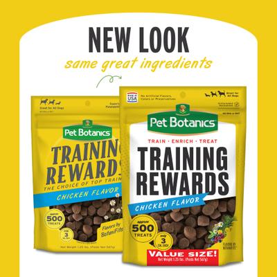 Show full view: Chuckit! Treat Tote, Color Varies, Small & Pet Botanics Training Rewards Chicken Flavor Dog Treats slide 4 of 5