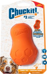 Chuckit! Tumble-Teeze Exercise Dog Chew Toy, Orange, Medium