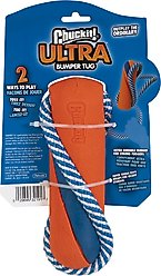 Chuckit! Ultra Bumper Tug Dog Toy, Orange slide 2 of 5