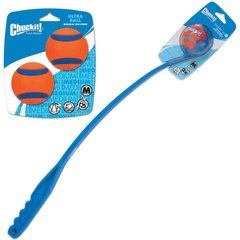 Chuckit! Ultra Rubber Ball Tough Dog Toy, Medium, 2 pack & Chuckit! Classic Launcher Dog Toy, Color Varies, Original