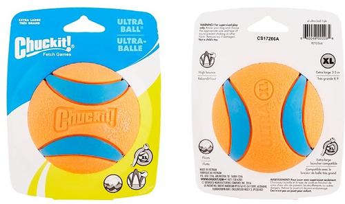 Show full view: Chuckit! Ultra Rubber Ball Tough Dog Toy, X-Large slide 8 of 10