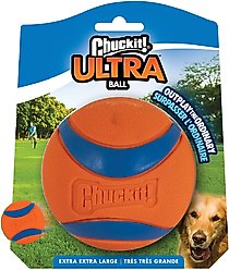 Chuckit! Ultra Rubber Ball Tough Dog Toy, XX-Large