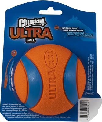 Show full view: Chuckit! Ultra Rubber Ball Tough, X-Large + Ultra Rubber Ball Tough Dog Toy, XX-Large slide 7 of 10