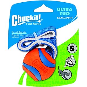 Chuckit! Ultra Tug Ball Tough Dog Toy, Small