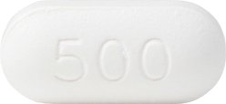 Ciprofloxacin (Generic) Tablets, 500-mg, 30 tablets slide 2 of 3