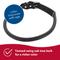 Show in main carousel: Circle T Oak Tanned Leather Round Standard Dog Collar, Black, Large: 22-in neck, 1-in wide slide 4 of 9