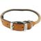 Show in main carousel: Circle T Oak Tanned Leather Round Standard Dog Collar, Black, Large: 22-in neck, 1-in wide slide 9 of 9