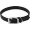 Show in main carousel: Circle T Oak Tanned Leather Town Standard Dog Collar, Black, Medium: 18-in neck, 3/4-in wide slide 1 of 3