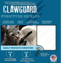 CLAWGUARD Furniture Scratch Shields, 2 count, Small