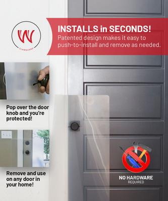 Show full view: CLAWGUARD Original Door Scratch Shield, 43 x 18 in slide 5 of 12