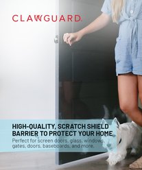 CLAWGUARD Universal Scratch Shield Barrier, Clear, 32 X 24-in slide 2 of 7