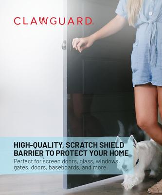 Show full view: CLAWGUARD Universal Scratch Shield Barrier, Clear, 32 X 24-in slide 3 of 10