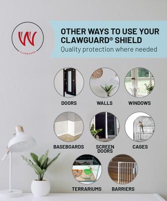 Show full view: CLAWGUARD Universal Scratch Shield Barrier, Clear, 32 X 24-in slide 8 of 10