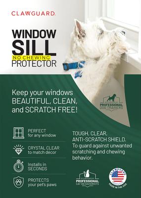 Show full view: CLAWGUARD Window Sill Protectors, 29.5 X 3.25-in slide 7 of 9