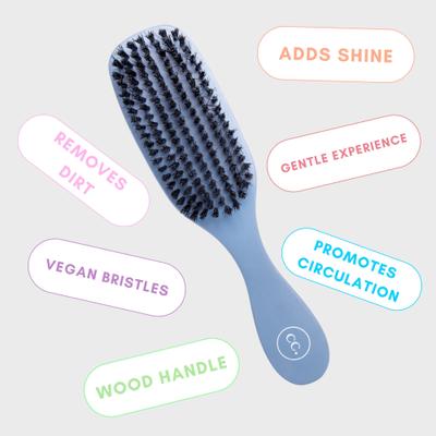 Show full view: Clean Coats Gentle Pet Brush, Blue slide 3 of 4