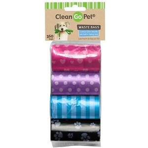 Clean Go Pet Classic Dog Waste Bags, 160 count