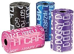 Clean Go Pet Graffiti Dog Waste Bags, 160 count slide 2 of 2