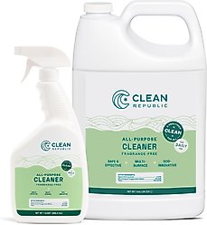 Clean Republic All Purpose Cleaner Spray, 32-oz bottle & 1-gal jug, 2 count