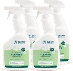 Clean Republic All Purpose Cleaner Spray, 32-oz bottle, 4 count