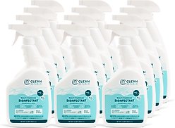 Clean Republic Multi-Purpose Disinfectant Spray, 32-oz bottle, 12 count