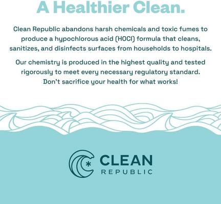 Show full view: Clean Republic Multi-Purpose Disinfectant Spray, 32-fl oz bottle, 1 count slide 2 of 6