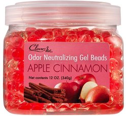 Clear Air Apple Cinnamon Neutralizing Gel Beads 12-fl oz jar