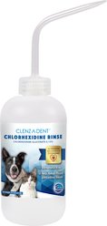 Clenz-a-dent Chlorhexidine Dog & Cat Dental Rinse, 8-fl oz bottle slide 1 of 7
